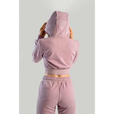 Strix dámská mikina Essential Cropped Hoodie Mauve mauve – Zboží Mobilmania