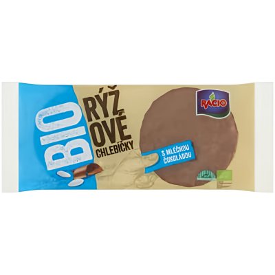 Racio BIO rýžové s mléčnou čokoládou 100 g – Zboží Dáma