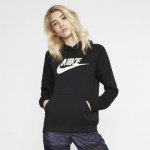 Nike W NSW essential hoodie PO černá – Zboží Mobilmania