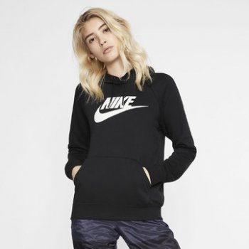Nike W NSW essential hoodie PO černá