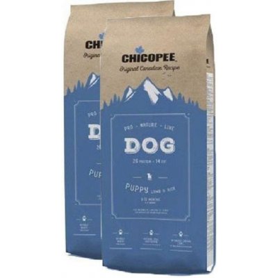 Chicopee Pro Nature Puppy Lamb & Rice 2 x 20 kg