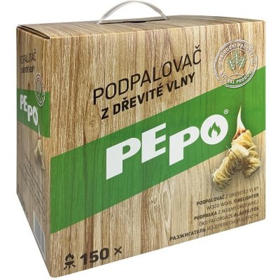 PE-PO Podpaľovač drevitá vlna, 150 kúskov – Zbozi.Blesk.cz