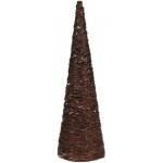 Mat Dekorace PYRAMIDA 40cm RATAN 20LED HN – Hledejceny.cz