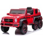 Mamido Elektrické autíčko Mercedes Benz G63 6x6 červená – Zboží Dáma