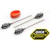 Rybářské krmítko Method Feeder set QMR Grip L long (30g + 40g + 50g + mould) Mivardi M-MFSQMRGLL345