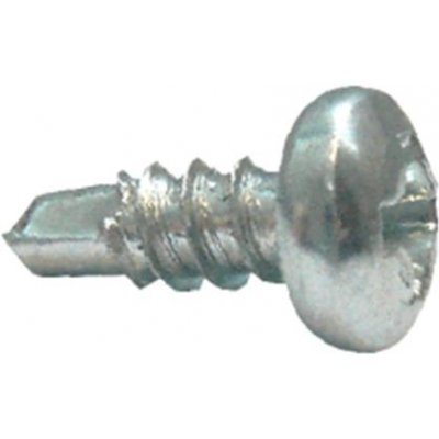 Vrut do plechu samovrtný typ TEX bílý pozink 3,5x9,5 - 500ks – Sleviste.cz