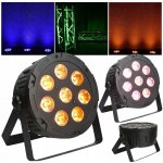 Light4Me Penta PAR 8x12W MKII RGBWA LED – Sleviste.cz