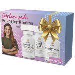 Dr. Swiss dárková sada Vitamíny pro Mámu Spokojené trávení 100 kapslí + Cordyceps 100 kapslí + Dr. Swiss AntiAGE 100 kapslí – Hledejceny.cz