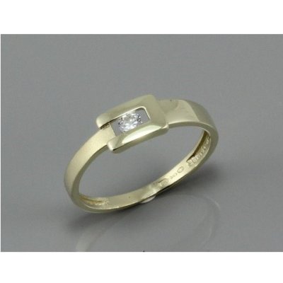 Zlatnictví U Kostela Hezký design dámského zlatého prstenu 2039 – Zbozi.Blesk.cz