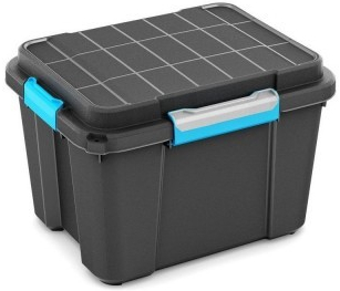 KIS Plastový úložný box - Scuba Box M 43 L modré zavírání od 399 Kč -  Heureka.cz