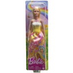 Barbie Pohádková princezna žlutá HRR07 – Zboží Dáma