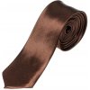Kravata Bolf Hnědá pánská elegantní kravata K001