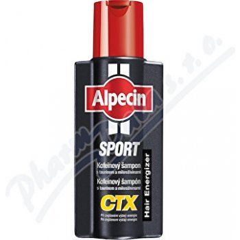 Alpecin Hair Energizer Sport Shampoo CTX kofeinový Shampoo proti padání vlasů 250 ml