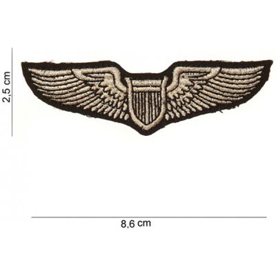 ZÁPLATA NÁS PILOTNÍ KŘÍDLO – Zboží Dáma