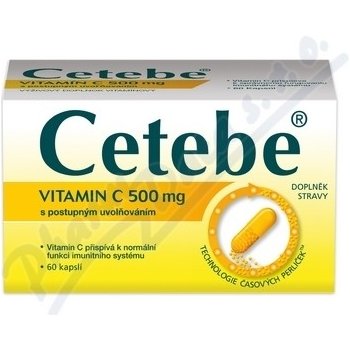 Cetebe imunity Plus Vitamin C 60 kapslí