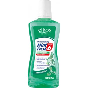 Elkos Mint Fresh ústní voda pro péči o dásně 500 ml