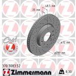 Brzdový kotouč ZIMMERMANN 370.3083.52