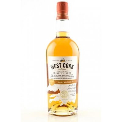 West Cork Single Malt Rum Cask Finish 12y 43% 0,7 l (holá láhev) – Zboží Mobilmania