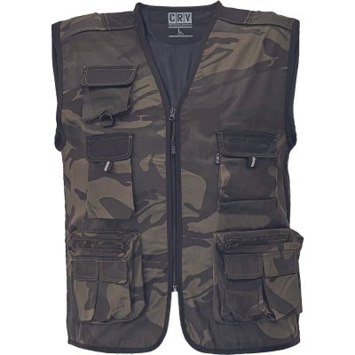 CRV pánská lehká vesta CRAMBE camouflage – Zboží Mobilmania