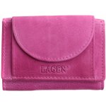 Lagen dámská mini peněženka kožená W-2030/D růžová FUCHSIA – Zboží Dáma