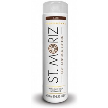 St. Moriz Professional Self Tanning Lotion samoopalovací mléko pro tmavé opálení na tělo i obličej 200 ml