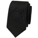 Avantgard Kravata Slim Lux 571-22615 černá – Zboží Mobilmania
