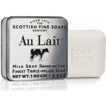 Scottish Fine Soaps mýdlo v plechu Au Lait 100 g – Zboží Mobilmania