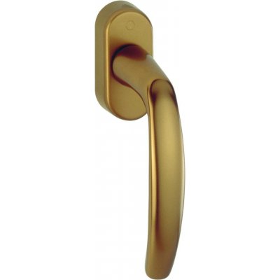 Hoppe Okenní klika Atlanta secustic F4 bronz /N10A, 7/32-42mm, M5x45 + M5x50, 45° – Zboží Mobilmania