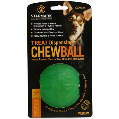 Starmark Treat Dispensing Chew Ball M – Zbozi.Blesk.cz