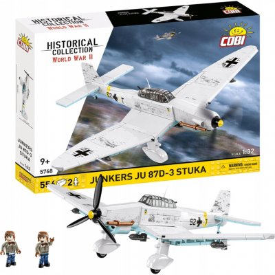 Cobi 5768 II WW Junkers JU 87D-3 STUKA, 1:32, 556 k, 2 f – Hledejceny.cz