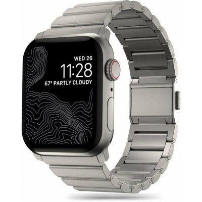 Tech-PČervenáect Belt Tech-PČervenáect SteelBand Apple Watch 4/5/6/7/8/9/SE/Ultra 1/2 42/44/45/49mm titanium | Zboží Auto