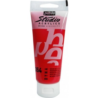 Pébéo Studio Acrylic Akrylová barva 100 ml 354 červenomodrá iridescentní – Hledejceny.cz