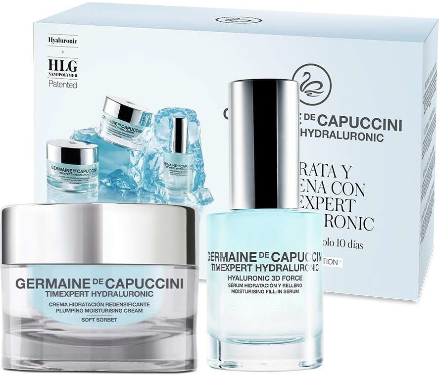 Germaine de Capuccini Timexpert Hydraluronic Soft pleťový krém pro smíšenou a mastnou pleť 50 ml + pleťové sérum 30 ml dárková sada