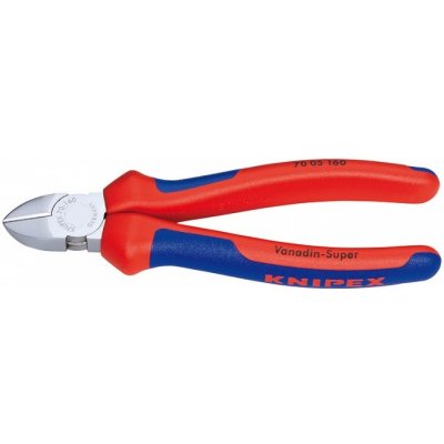 Boční štípací kleště chromované 180 mm KNIPEX 70 05 180 – Zbozi.Blesk.cz