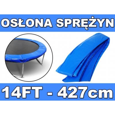 RKToys kryt pružin na trampolínu 427 cm modrá – Zboží Dáma