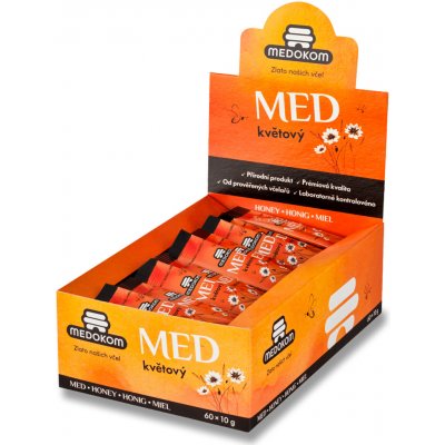 Květový med - sáček - 60 × 10 g – Sleviste.cz