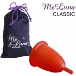 MeLuna Classic Menstrual Cup menstruační kalíšek velikost M červený – Sleviste.cz