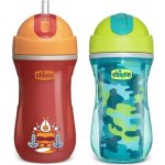Chicco hrníček Sport termo s brčkem modrý 266 ml – Zbozi.Blesk.cz