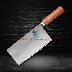 Dellinger čínský nůž Cleaver Padauk Wood 200 mm