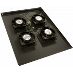 Ventilační jednotka XtendLan SFAN804-B-ECO Ventilační jednotka, pro stojanové rozvaděče hloubky 800mm, 4x ventilátor, černá SFAN804-B-ECO – Zboží Živě