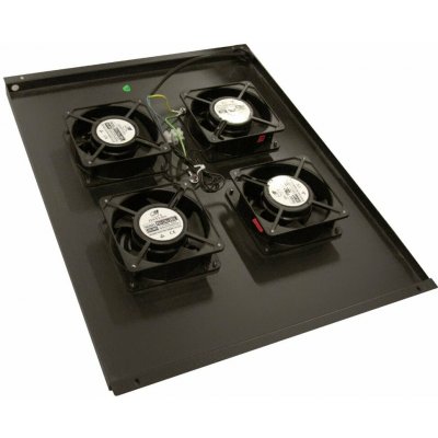 Ventilační jednotka XtendLan SFAN804-B-ECO Ventilační jednotka, pro stojanové rozvaděče hloubky 800mm, 4x ventilátor, černá SFAN804-B-ECO – Zboží Živě