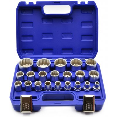 Nástrčné hlavice 8-36mm, sada 21ks GEKO – Sleviste.cz