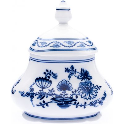 Leander český porcelán Dóza na čajové sáčky cibulák 0,65 l