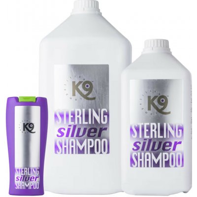 K9 Shampoo sterling silver 300 ml – HobbyKompas.cz K9 Shampoo sterling silver 300 ml – HobbyKompas.cz