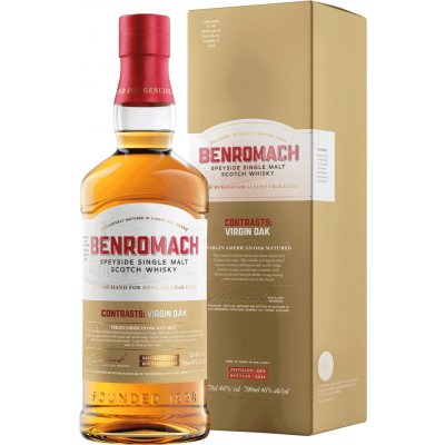 Benromach Contrasts Virgin Oak 2013 46% 0,7 l (karton) – Hledejceny.cz