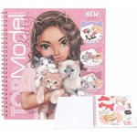 Top model 3503643 Kitty a Talita kreativní omalovánky se samolepkami – Zboží Mobilmania