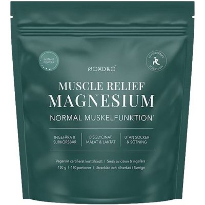 Nordbo Magnesium Muscle Relief citron 150 g – Hledejceny.cz