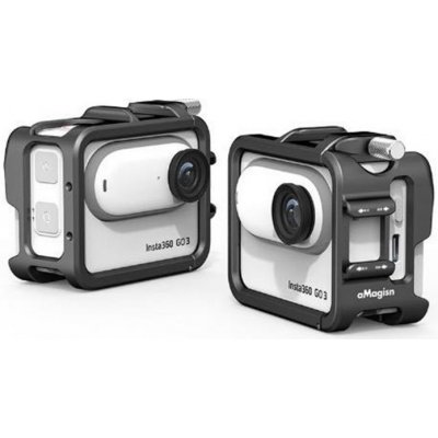 Stablecam Rám z hliníkové slitiny na kameru Insta360 GO 3 + Action Pod 1INST470 – Zboží Živě