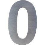 DOLS DLS-C-0 - nerezová číslice 0, číslo na dům, výška 150 mm – Zboží Mobilmania