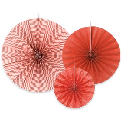 Závěsné rozety ČERVENÉ – Zboží Dáma